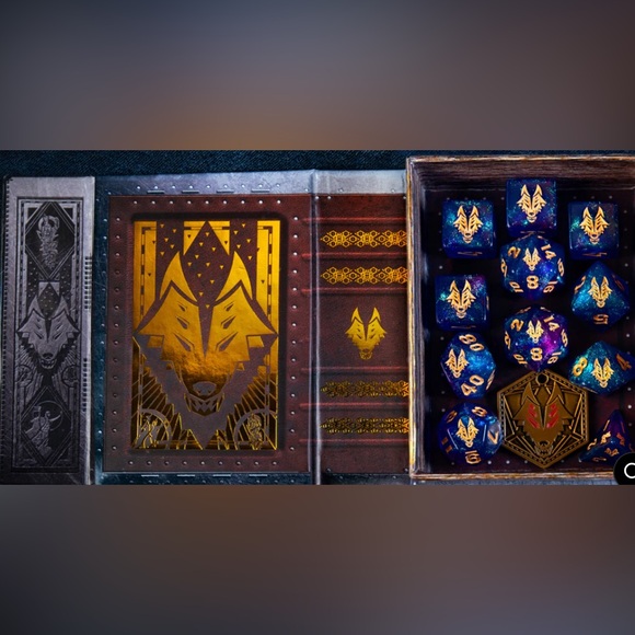 Dragon Age Dreadwolf Elder Dice NWT - First Edition, still in package - Picture 3 of 5